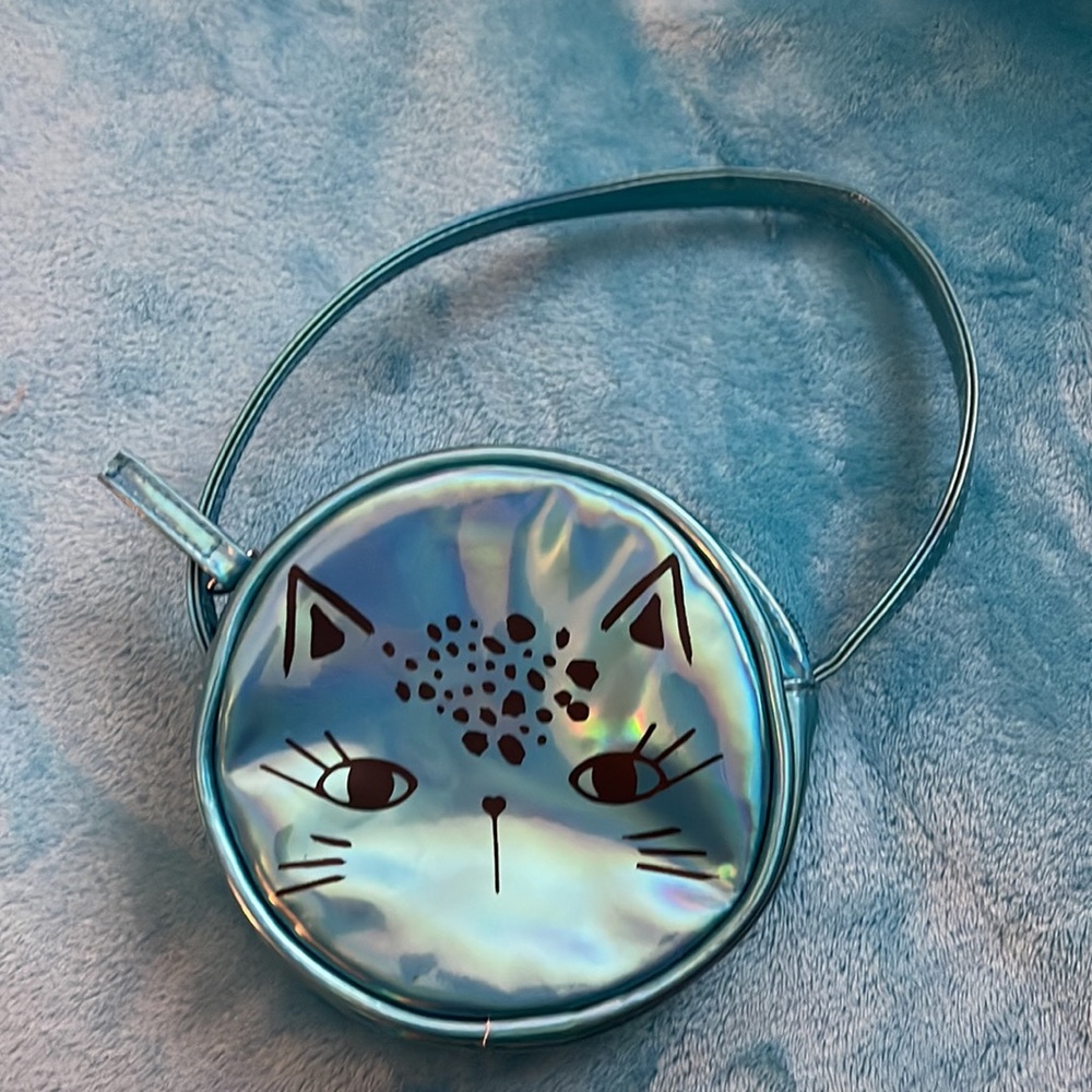 💕 Preloved Kitty Face Purse 🐱